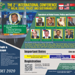 The 2nd International  on Halal Issue, Policy and Sustainability (IC-HalalUMI) 2020