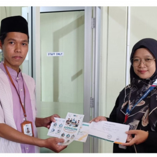 Swalayan Purnama Bantul Grup Salurkan Zakat Lewat LAZNAS Wahdah Inspirasi Zakat