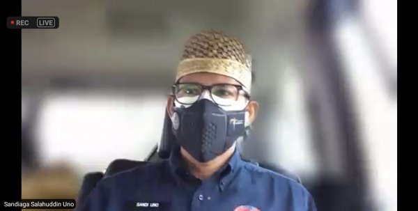 Hadiri Tablig Akbar Wahdah Islamiyah, Ini Pesan Menparekraf Sandiaga Uno