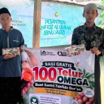 DKM Al I'tisham Bogor dan Ummat TV Peduli Tebar Telur untuk Ponpes Ibnu Jauzi Dramaga