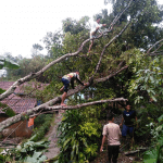 Angin Puting Beliung Terjang Lima Desa di Sukabumi