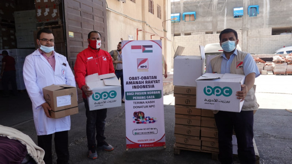 NPC Siap Distribusi Obat-obatan, Disaat Pecah Perang Di Ghaza