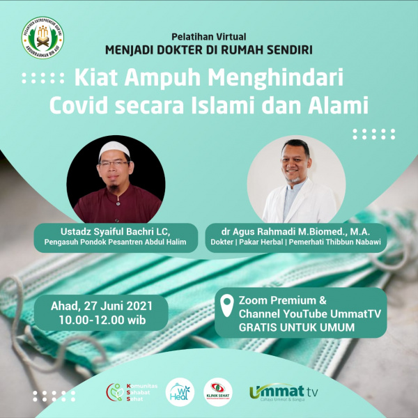 (Video) Kiat Ampuh Menangani Covid19 Islami dan Alami