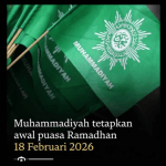 Kalender Hijriyah Global Tunggal,   Muhammadiyah Tetapkan 1 Ramadhan 1447 H Rabu 18 Februari  2026