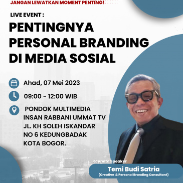 UTV Academy Selenggarakan Pelatihan Personal Branding