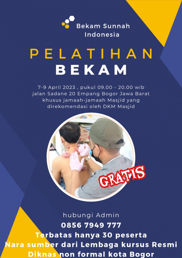 Bekam Sunnah Indonesia di Ramadhan 1444 H Tetap Adakan Kegiatan Pemberdayaan Masjid