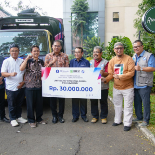 IPB University dan ARM HA-IPB Resmi Lepas Bantuan 6.350 Nasi Stril Siap Makan ke NTT