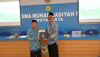Rombongan Pengurus YPWI dan Kepala Sekolah Wahdah Kunjungi MUHI Yogyakarta