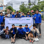 Aksi Hijau: Sekolah Dai, WIZ, DLH, dan BPTH Wilayah II Tebar 200 Bibit Pohon di CFD Makassar