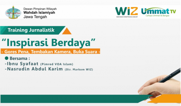 Wahdah Islamiyah Gelar Pelatihan Jurnalistik, Hadirkan Pembicara Pemred Voa Islam