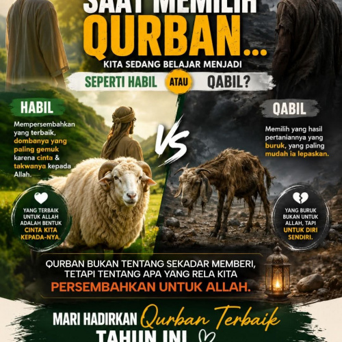 Qurban Journey: Dari Niat di Hati Hingga Nyampe ke Piring Fakir Miskin