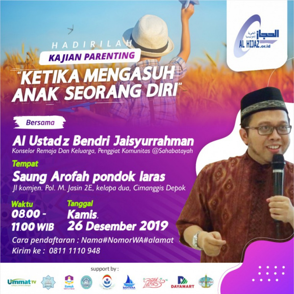 Kajian Parenting : Ketika Mengasuh Anak Seorang Diri