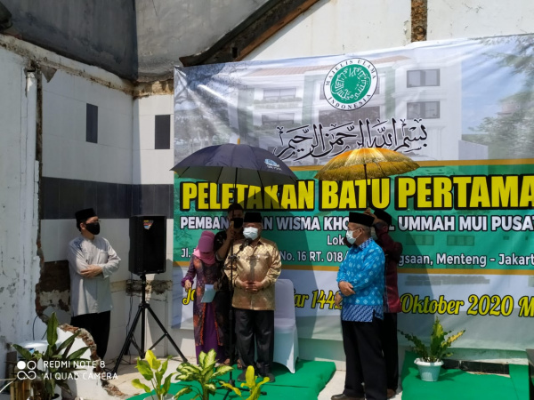 MUI Mulai Pembangunan Kantor Baru â€œWisma Khadimul Ummahâ€ di Menteng