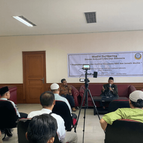 Dewan Dakwah Galang Potensi Jurnalis Muslim dan Medianya Dalam Satu Wadah