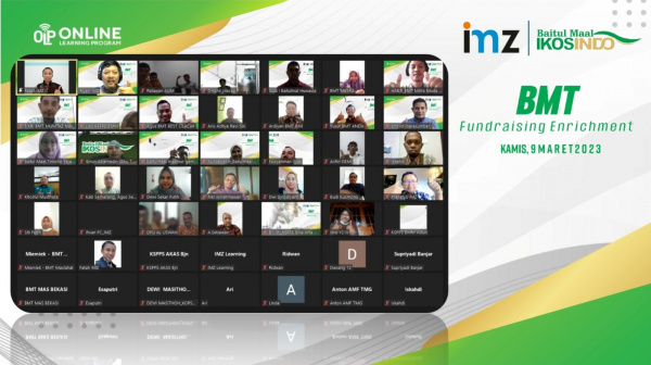 IKOSINDO dan IMZ Gelar BMT Fundraising Enrichment Jelang Ramadhan 1444 H