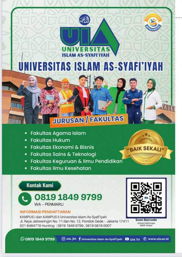 (Info) Kuliah di UIA Jakarta ? Masih Ada Kesempatan Buat Kamu!
