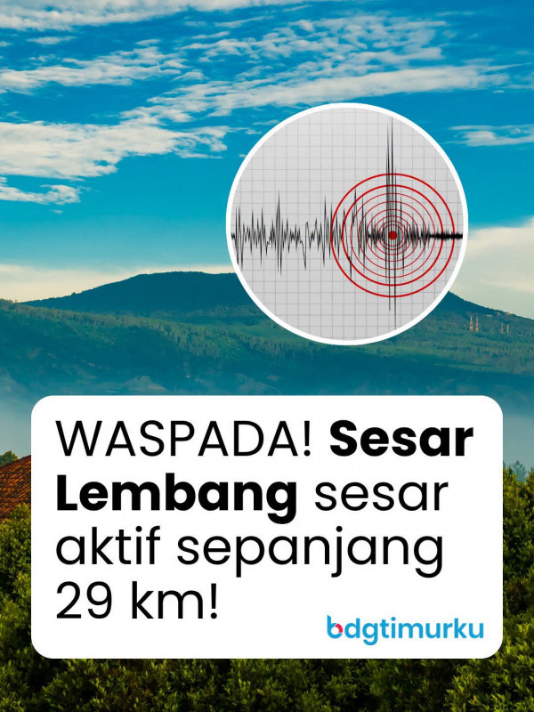 Antisipasi Gempa Sesar Lembang, Pemprov Jabar Integrasikan Jalur Evakuasi dalam Pembangunan Jalan