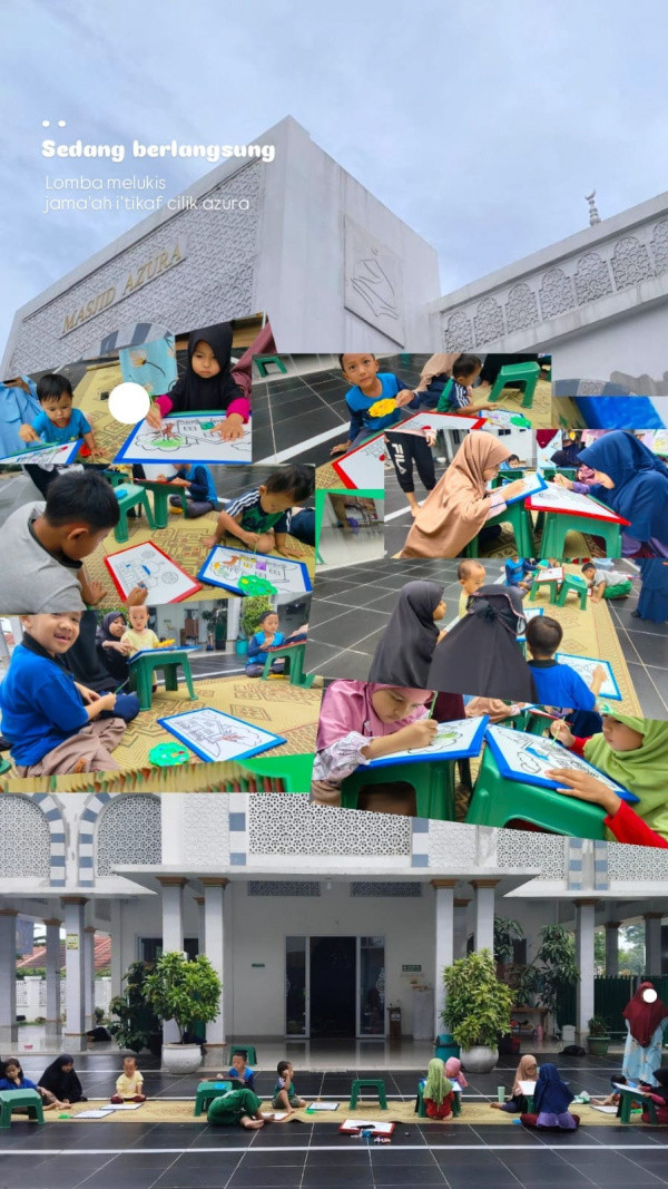 Tanamkan Cinta Masjid Sejak Dini, I’tikaf Keluarga di Masjid Azura Kemang Hadirkan Lomba Anak (3)