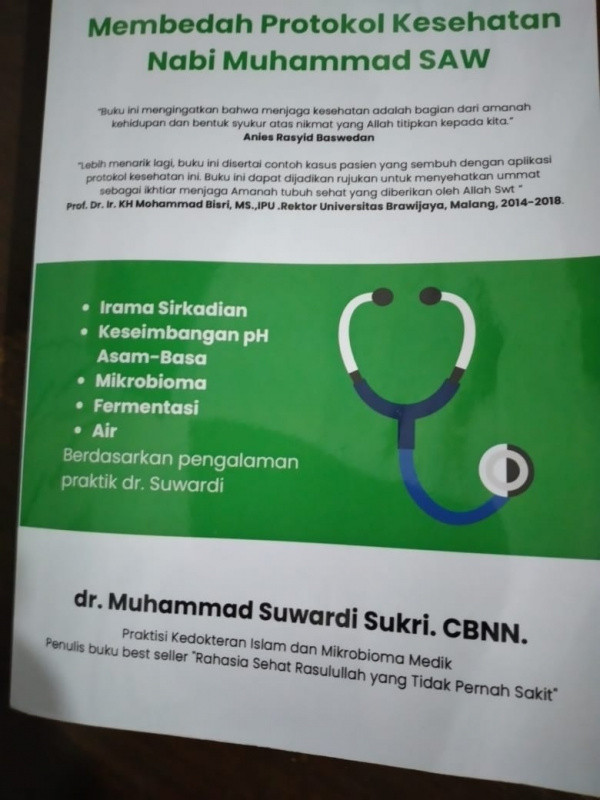 Apa Kata Prof Veni Hadju Tentang Buku  Membedah Protokol Kesehatan Muhammad SaW