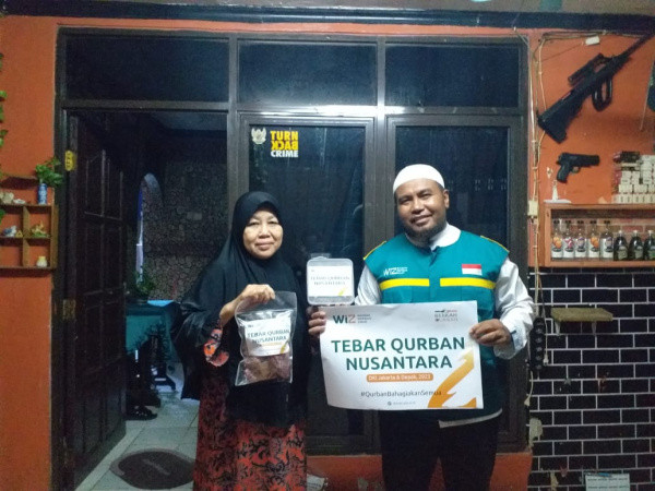 Indahnya Berbagi Daging Qurban Melalui TQN