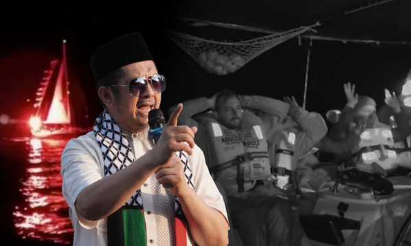 Kapal Global Sumud Flotilla di Cegat, Ustadz Zaitun Serukan Pemimpin Dunia Hentikan Kebiadaban Zionis