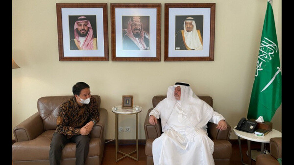 Menag dan Menteri Urusan Islam Saudi Bahas Promosi Moderasi Beragama