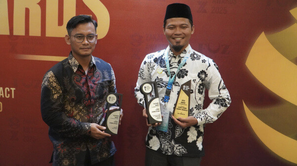 LAZNAS Dewan Dakwah Raih 3 Penghargaan Zakat Awards 2025