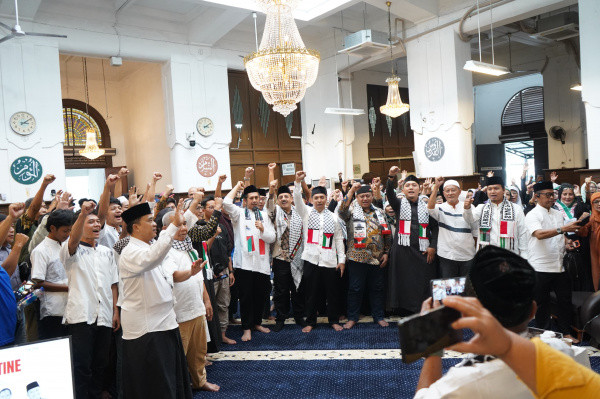 Masjid Cut Meutia Serukan Solidaritas Global untuk Kemerdekaan Palestina