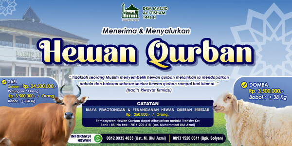 Qurban di Al Itisham: Menebar Cinta dan Kepedulian bagi Sesama