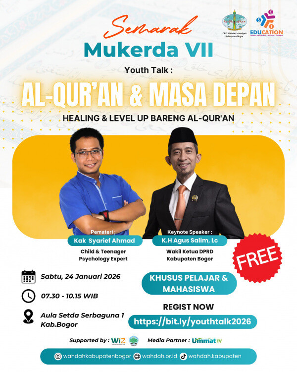 Sebelum MUKERDA Dimulai, Talk Show Al-Qur’an Ini Jadi Moment Penting   di Bogor