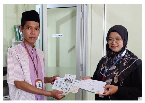 Swalayan Purnama Bantul Grup Salurkan Zakat Lewat LAZNAS Wahdah Inspirasi Zakat