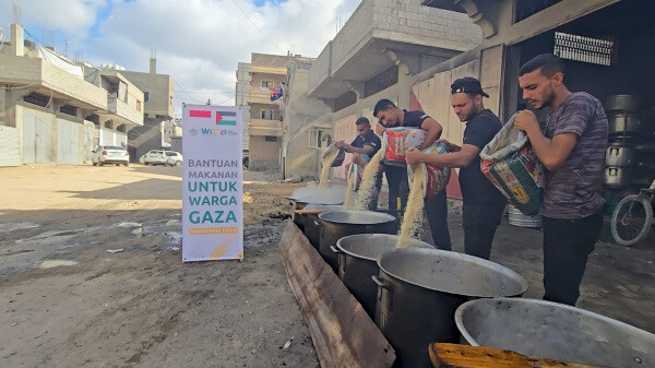 Terobos Krisis Gaza, Bantuan Makanan Jangkau Kamp Pengungsian Di Jalur Gaza