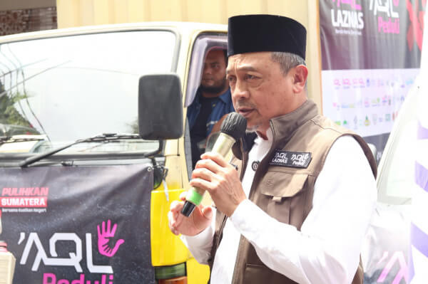 Laznas AQL Peduli Total Bantuan yang Dikirim Sekitar 20 Ton Logistik Penyintas Sumatra