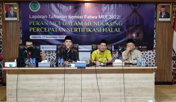 Laporan Tahunan MUI 2022 Lebih 100 ribu produk, MUI Berhasil Tuntaskan Seluruh Fatwa Produk Halal