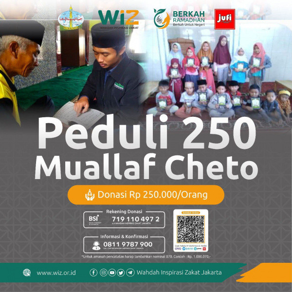 Cinderahati Untuk Mualaf Cetho