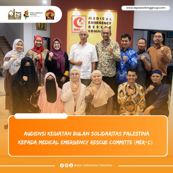 MER-C Siap Turun Tangan, Bersama AWG Rayakan Bulan Solidaritas Palestina 2023