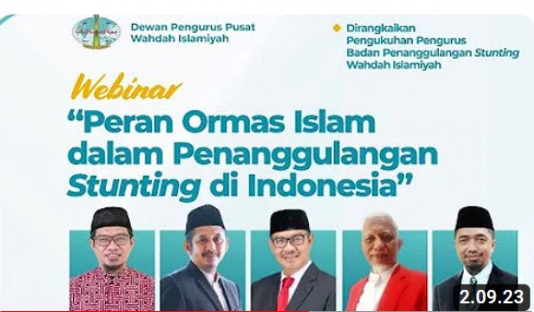 (Video) Peran Ormas Islam Dalam Penanggulangan Stunting di Indonesia