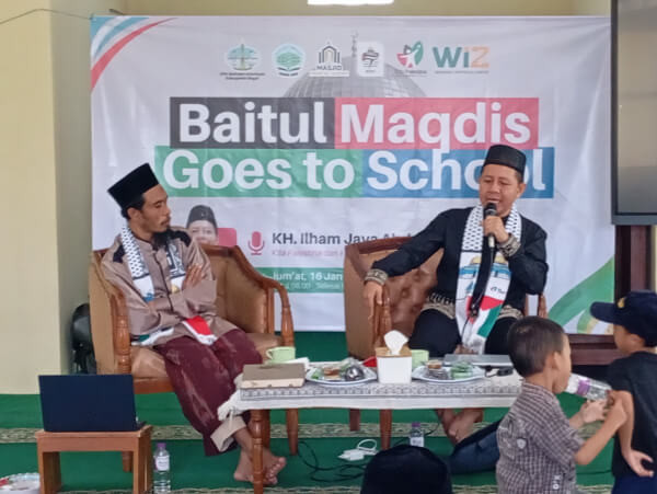 (Gambar)  Baitul Maqdis Goes to School di SQ Wahdah Cibinong