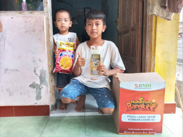 BMH Yogyakarta Salurkan Bantuan Untuk Anak Yatim-Piatu Korban Covid-19