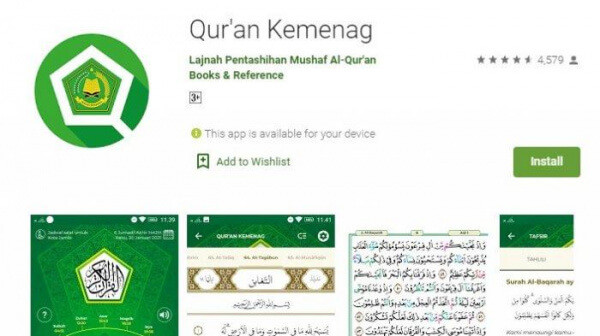LPMQ Update Aplikasi Quran Kemenag, Ini Fitur Barunya