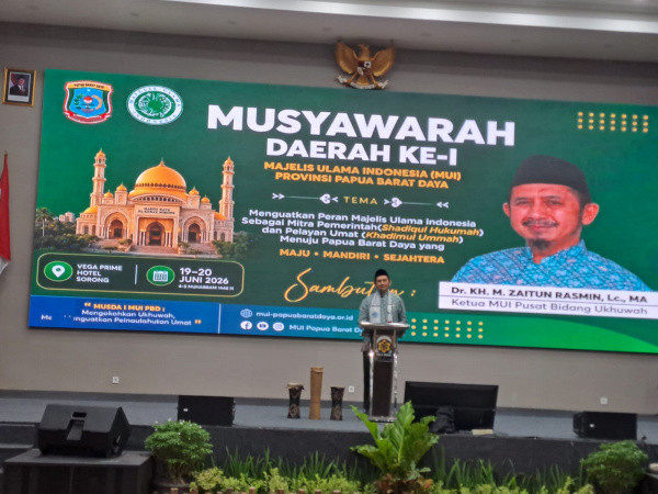 Ustaz Zaitun Rasmin Hadiri Musda MUI Papua Barat Daya: Tegaskan Peran Strategis MUI di Era Baru