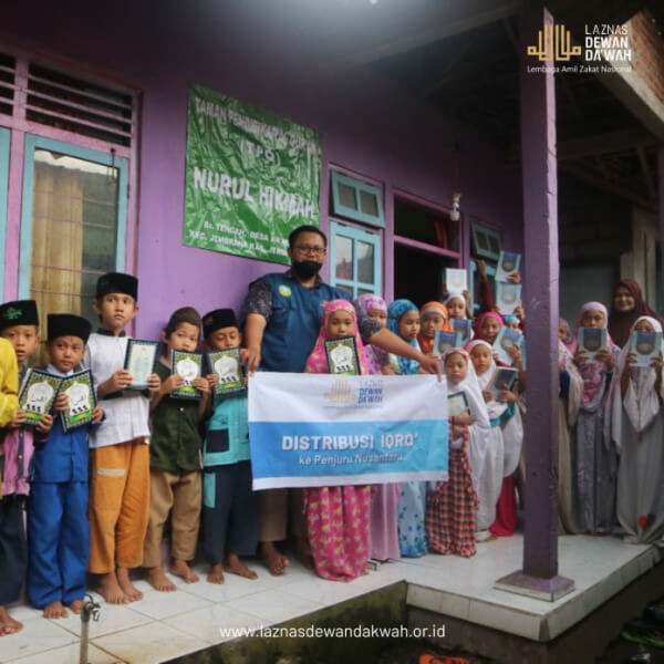 Laznas Dewan Da’wah Distribusikan 4.000 Al Quran ke 20 Provinsi di Indonesia