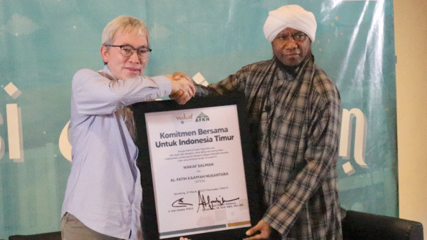 AFKN: Wakaf Salman dan AFKN Jalin Komitmen Dakwah Bangun Masjid di Kawasan Indonesia Timur