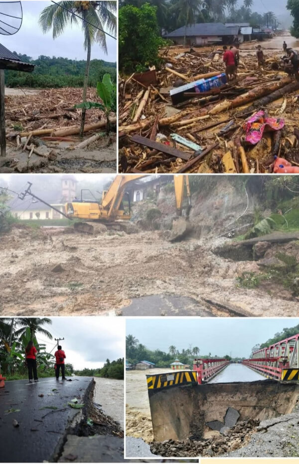Sumatra Berduka : 174 Jiwa Gugur, BNPB Terus Cari 79 warga hilang