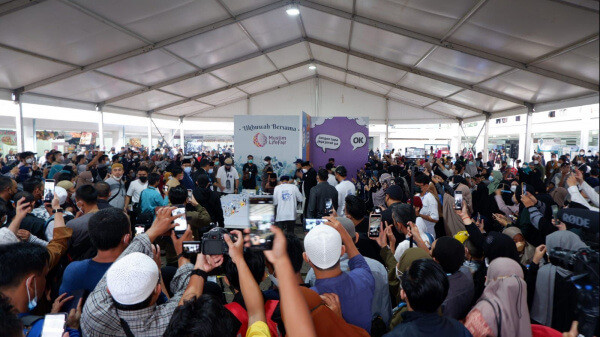 Ribuan Pengunjung Tetap Memadati Muslim Life Fair, Walaupun Kajian Offline Dibatalkan