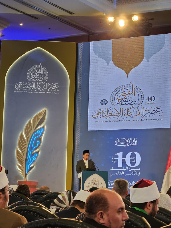 Kiai Cholil di Kairo: AI Tak Bisa Gantikan Ulama dalam Berfatwa