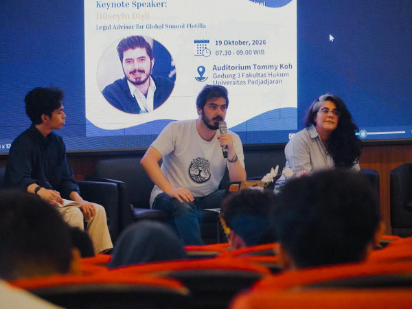 Dari Kampus Unpad, Dua Pengacara Internasional Bahas Perjuangan Hukum untuk Palestina