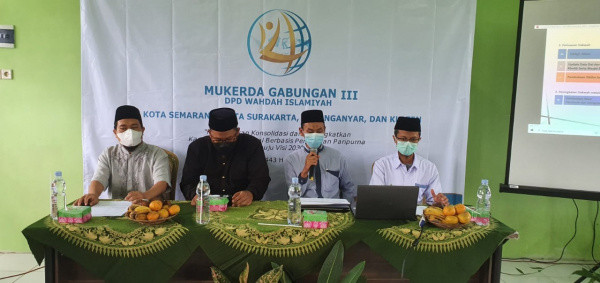 Ini Pesan Ketua Wahdah Islamiyah Jateng dalam Mukerda Gabungan